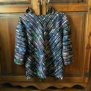 Dana Buchman Tops - 3/4 sleeve textured blouse (2/$15) Dana Buchman Tops - 3/4 sleeve textured blouse (2/$15)